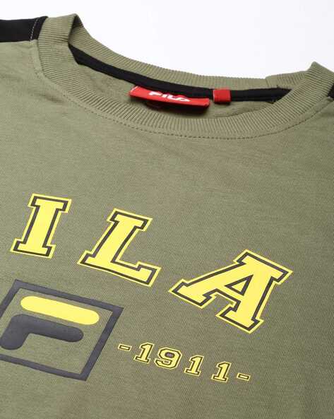 Fila Brand Fila Italia Hoodie FILA Womens Graphic Oversized Hoodie