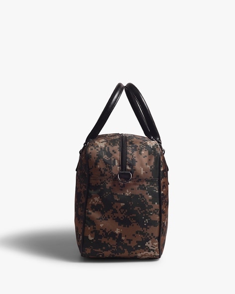 Buy Olive Green & Brown Travel Bags for Men by GAUGE MACHINE Online