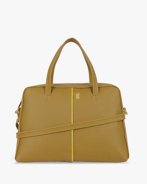 BAGGIT Panelled Handbag with Detachable Strap
