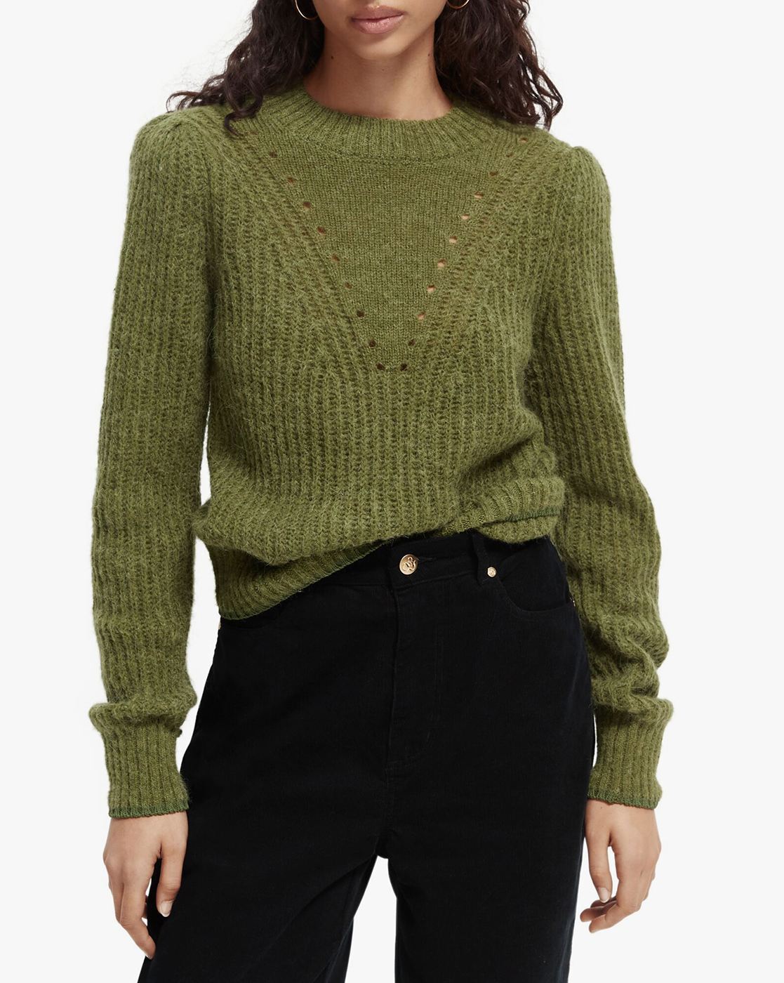 forever 21 marled knit cardigan