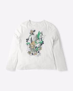 gap kids Graphic Print Crew-Neck T-Shirt-picture-52
