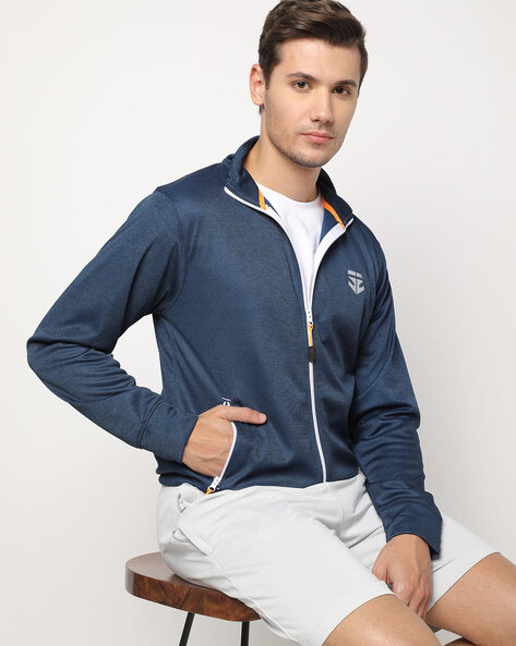 Sports discount zipper jacket