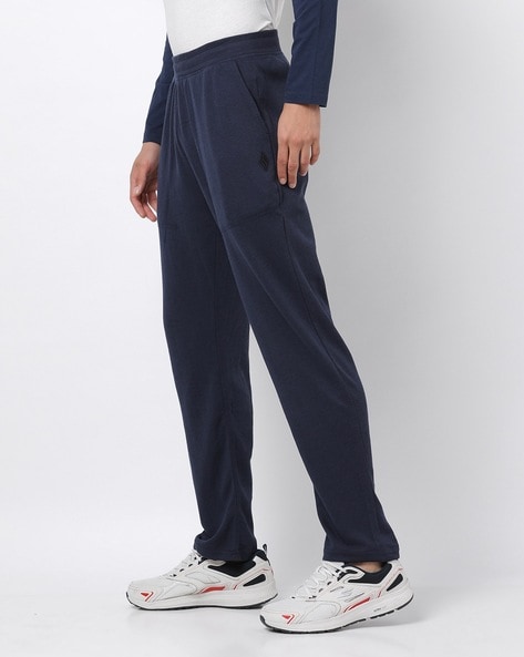 Buy Navy Blue Trousers & Pants for Men by Skechers Online