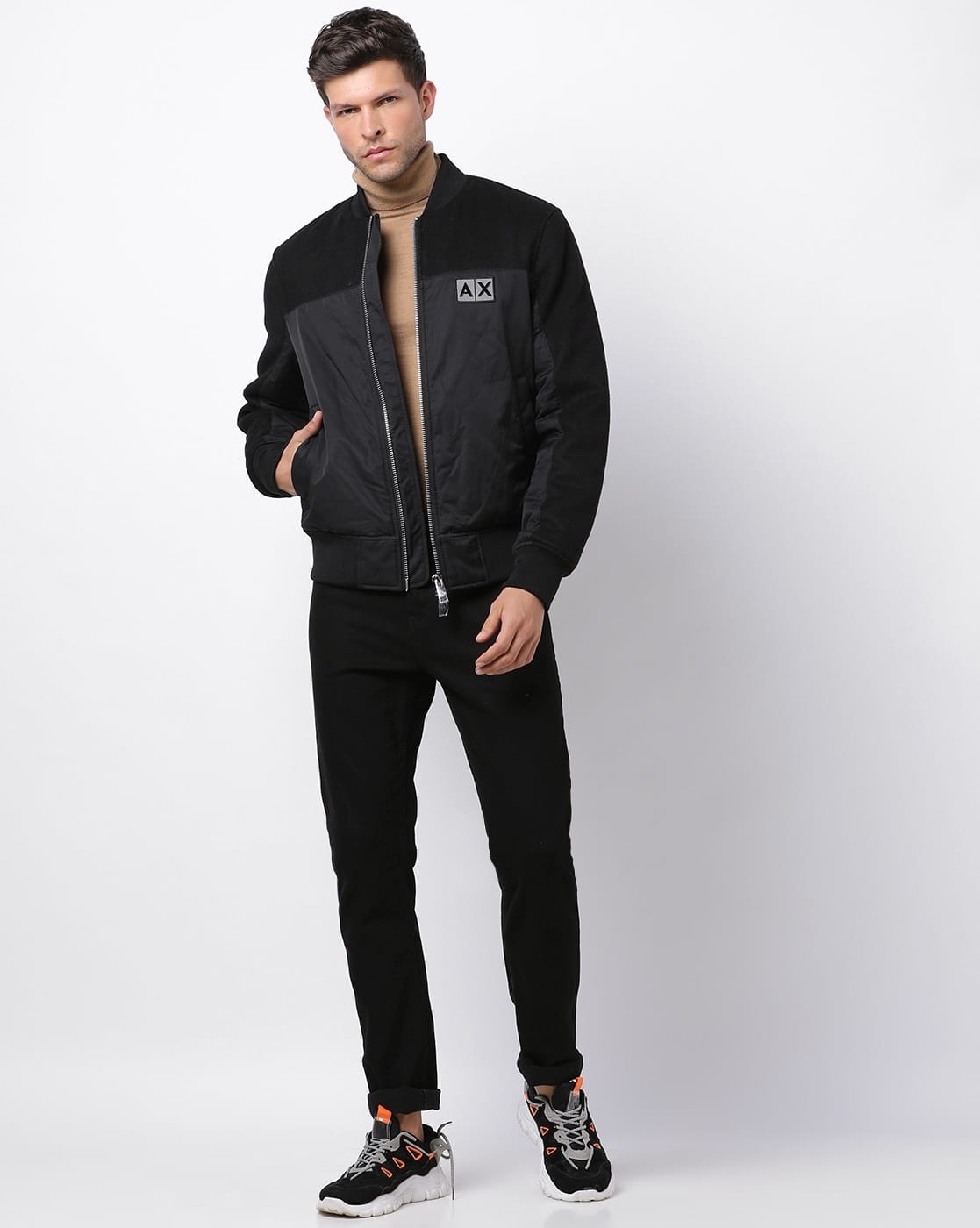 armani jeans archive zip gimmick boots