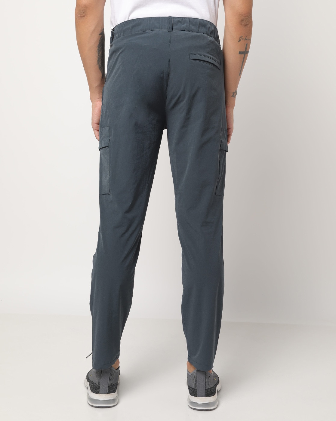 Buy Khaki Beige Track Pants for Men by Teamspirit Online | Ajio.com