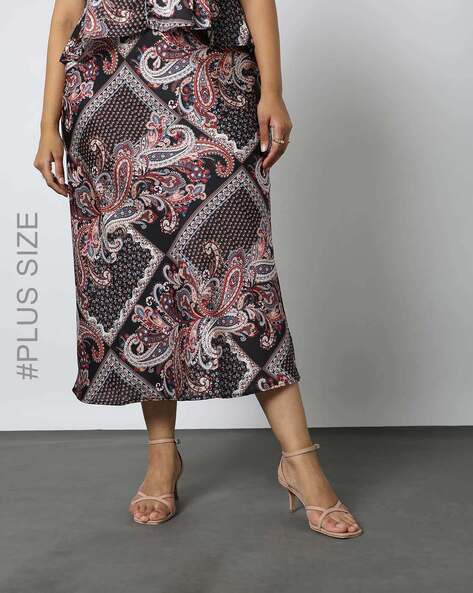 Plus size 2024 skirts india