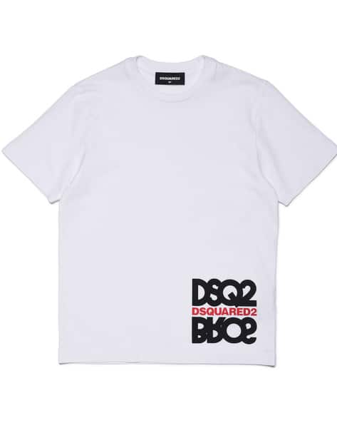 Buy White Tshirts for Boys by Dsquared2 Online
