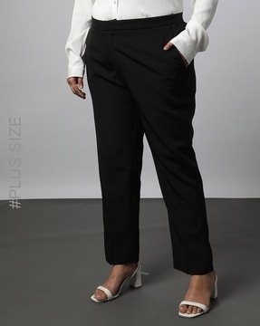 Womens LaTecia Tapered Suit Trousers  Boohoo UK