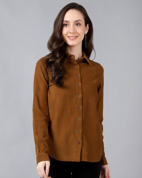 Buy Brown Shirts, Tops & Tunic for Women by BANI WOMEN Online