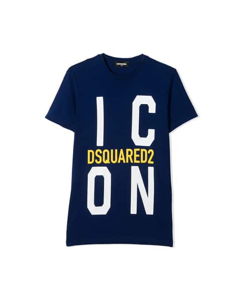 Brand Print Crew-Neck T-Shirt