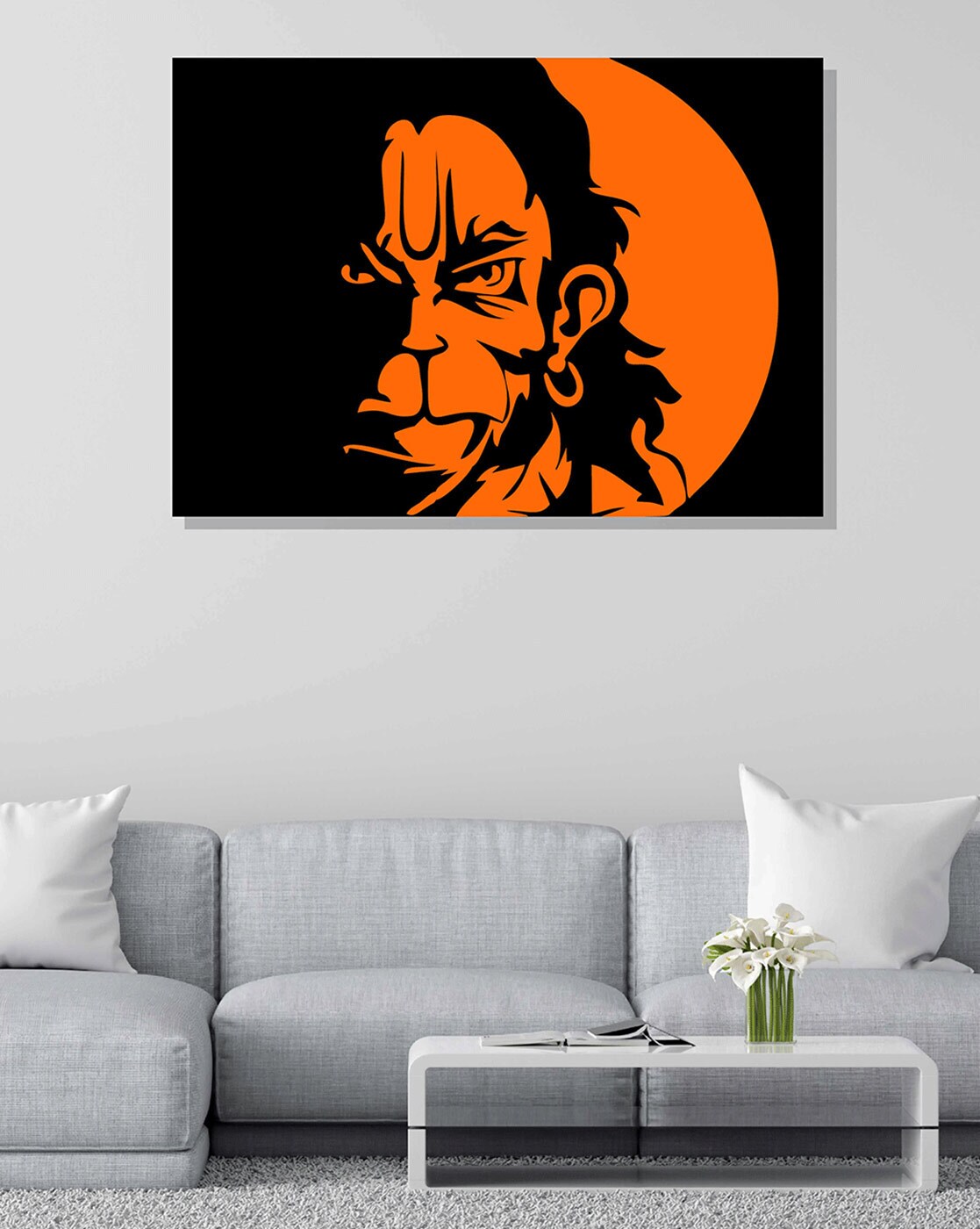 hanuman painting easy