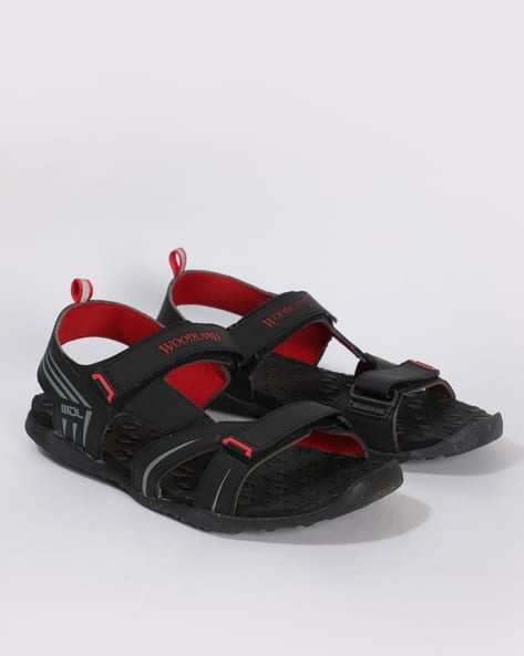 Double-Strap Sandals with Velcro Closure