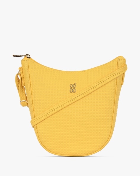 Textured Slingbag with Adjustable Strap