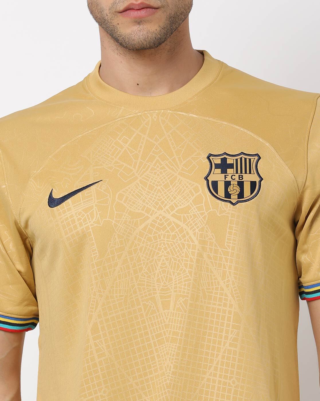 Fc barcelona yellow jersey best sale