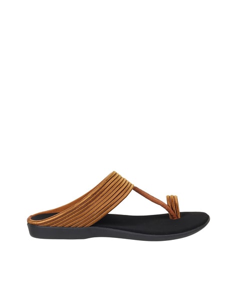 Buy Women Black-Pat Casual Sandals Online | Walkway Shoes