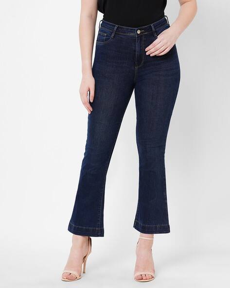 High-Rise Flared Jeans