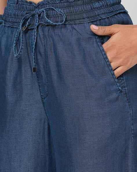 High-waist culotte jeans - Woman | Mango India | Pantalones vaqueros  mujeres, Culottes, Pantalones mujer