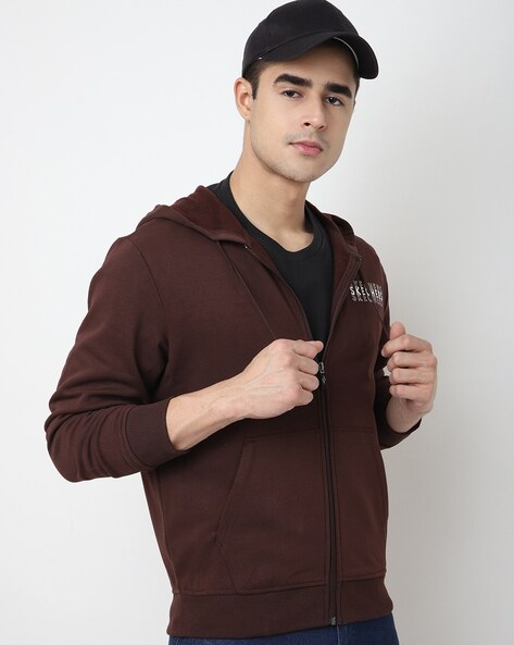 Skechers sweatshirts shop mens brown