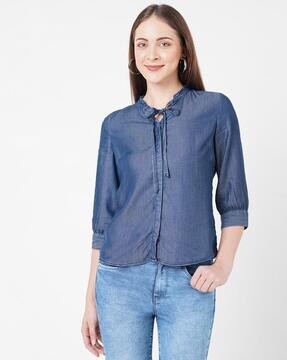 Best Offers on Denim tops upto 20 71 off Limited period sale AJIO