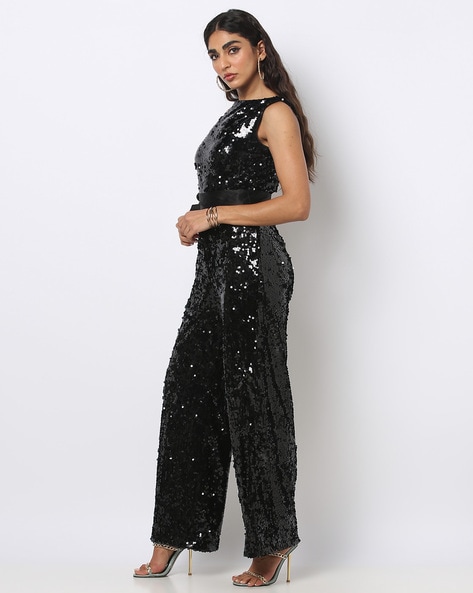 Tfnc cheap sequin jumpsuit