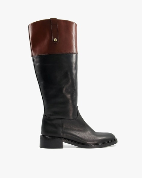 Dune calf length outlet boots