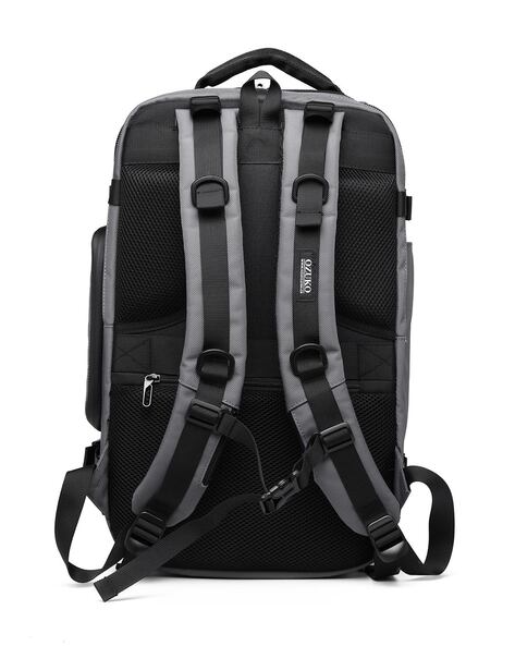 Buy Ozuko Urban Terain Black Soft One Size Backpack online