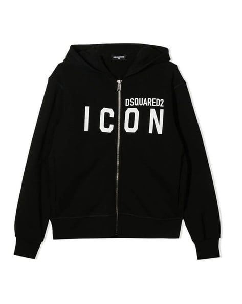 Logo Print Hooded Sweatshirt