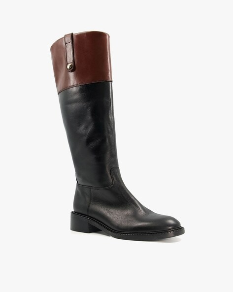 Dune calf hot sale length boots