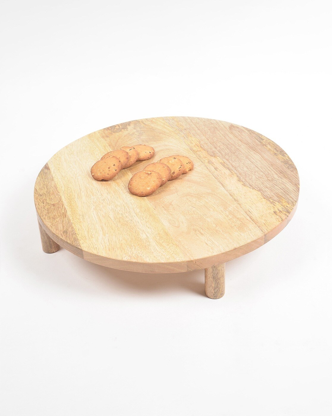 Size/Diameter: 8 Inches Wooden Round Cake Stand, Height: 6 inch