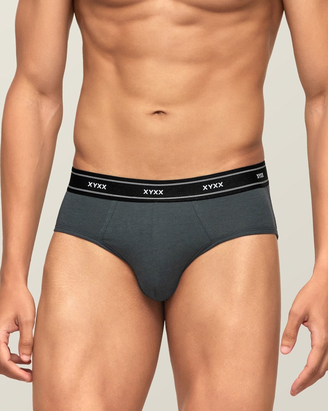 Buy Blue & Grey Briefs for Men by XYXX Online