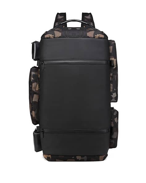 9326 Camouflage Print Travel Backpack