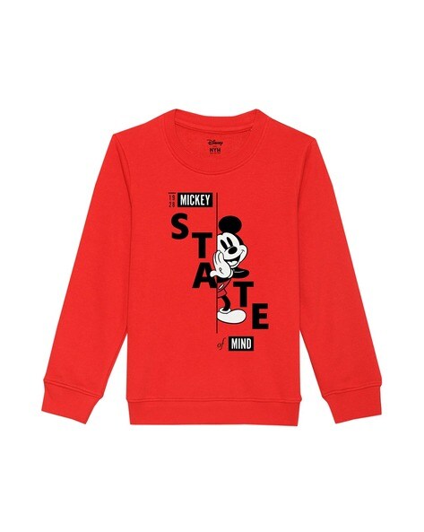 Buy Red Sweatshirts & Hoodie for Boys by Disney by Wear Your Mind