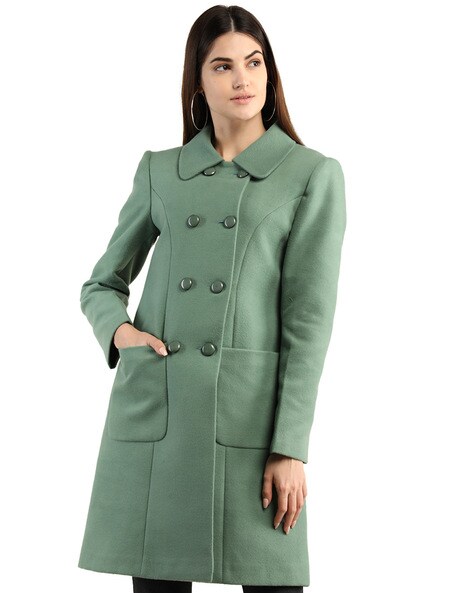 Buy Green Jackets & Coats for Women by Dlanxa Online 