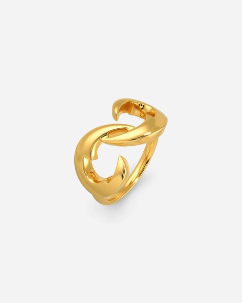 Buy online Gold Metal Hand Ring from Imitation Jewellery for Women by  Vighnaharta for ₹319 at 44% off | 2024 Limeroad.com