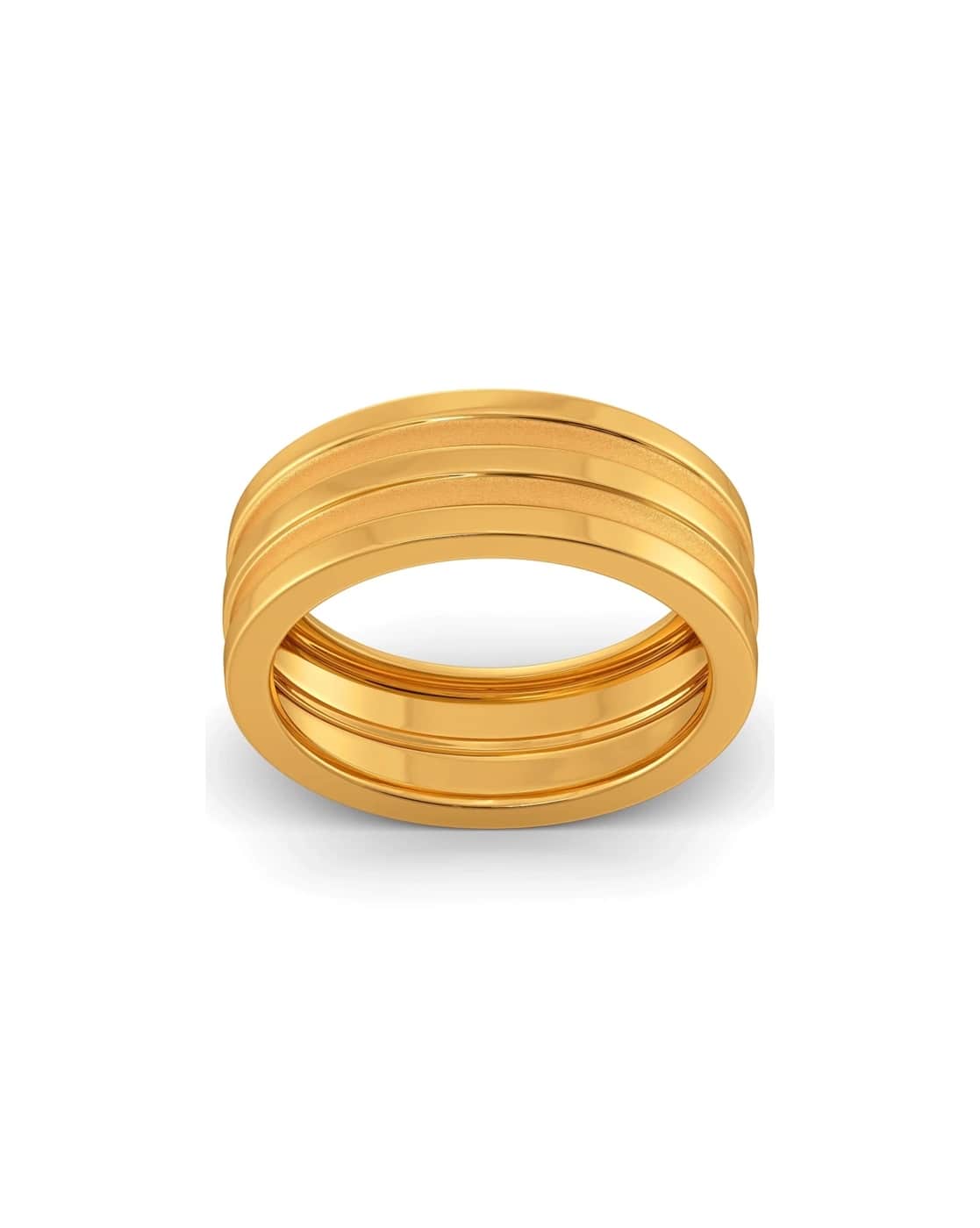 My Kinda Sleek Yellow Gold Ring