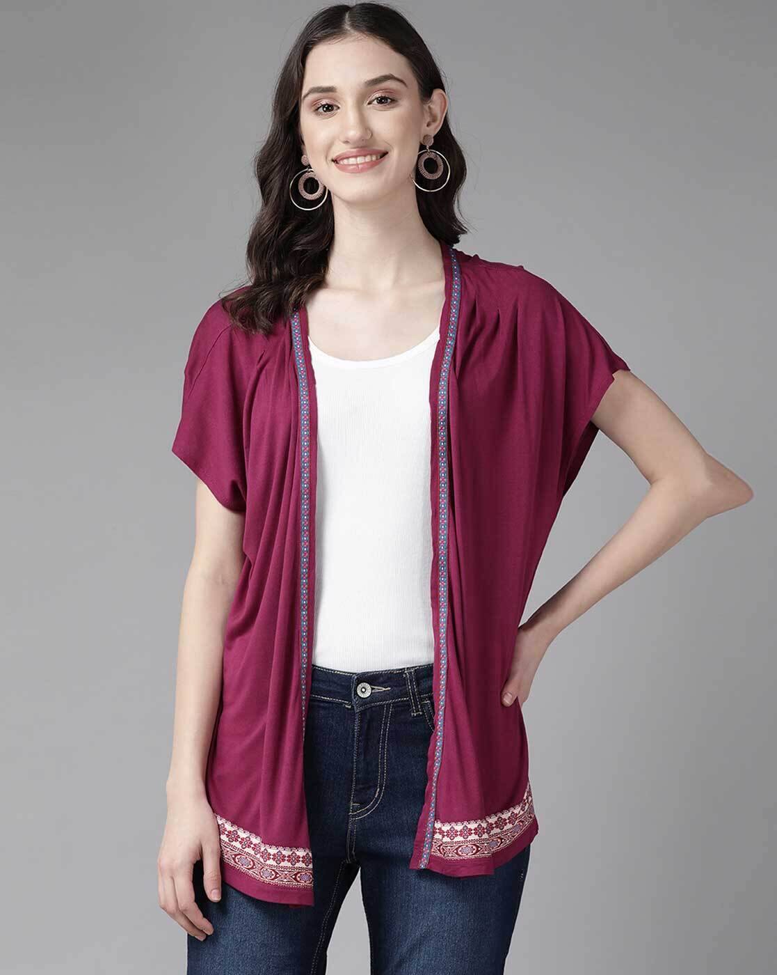 ethnic jackets and shrugs