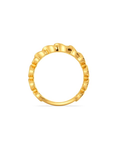 Saxon Ring is handcrafted from 24ct gold-plated bronze For Sale at 1stDibs
