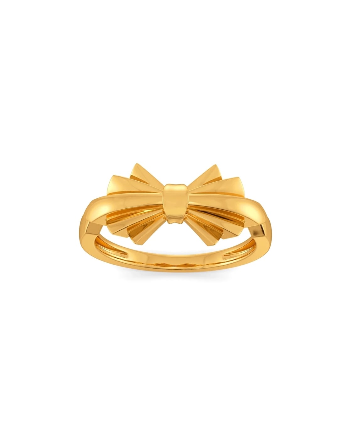 Icebox - Ribbon Bow Diamond Ring 14k Solid Gold 0.25ctw