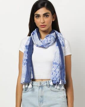 Women Tie & Dye Print Stole