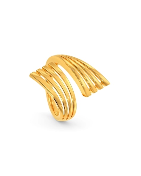 Finger armour Gold Plated Upkarna Ring
