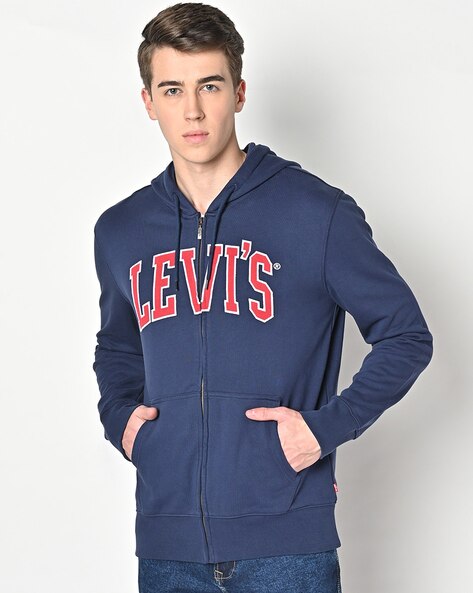 Buy Navy Blue Sweatshirt & Hoodies for Men by LEVIS Online 