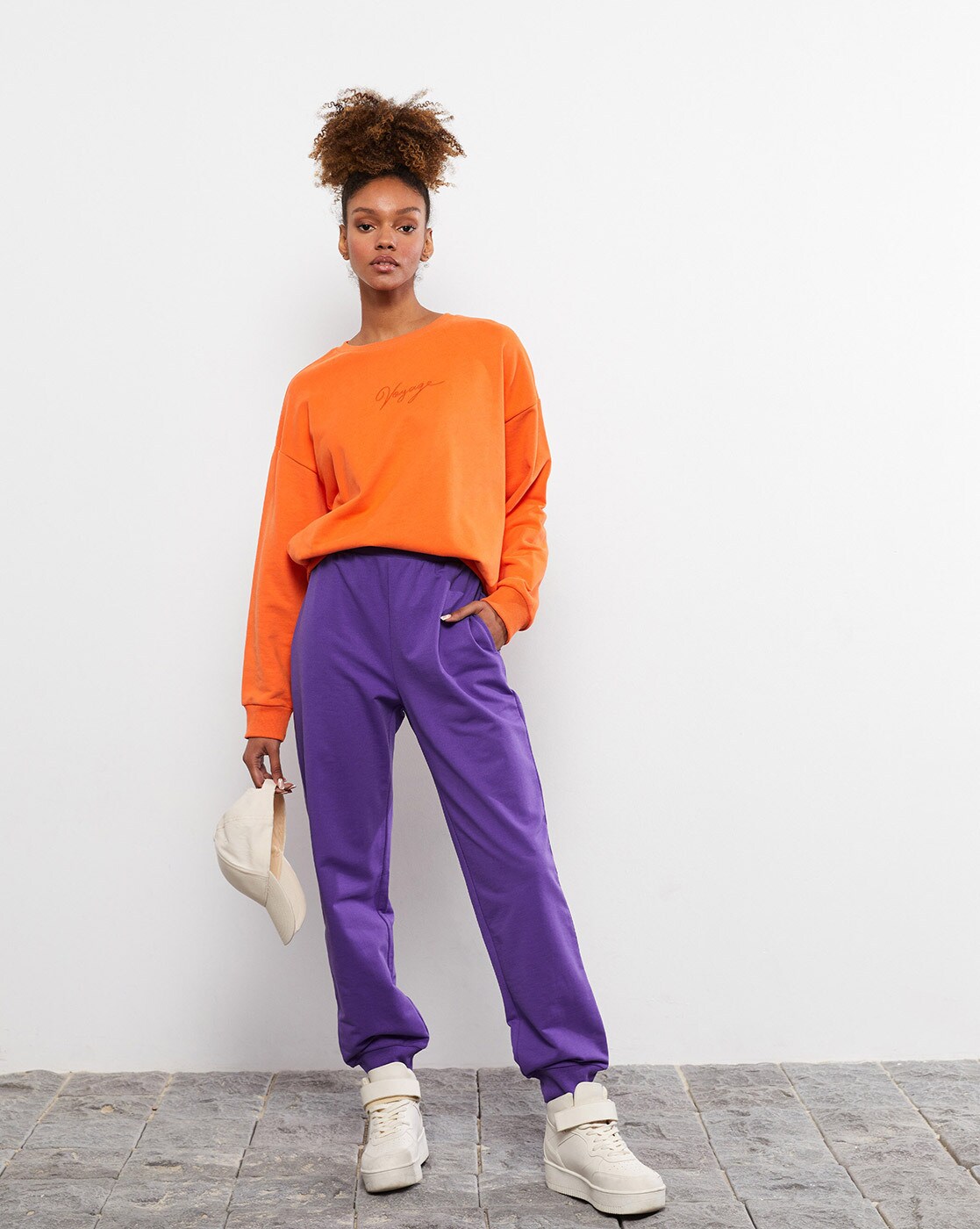 Buy Purple Track Pants for Women by LC Waikiki Online