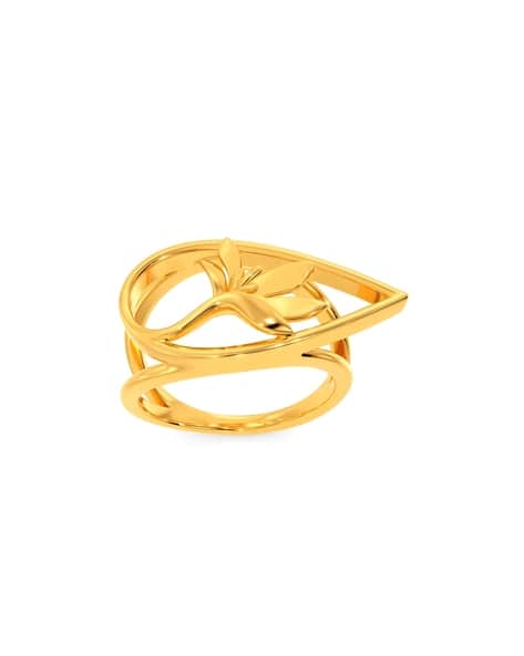 Buy Yellow Gold Rings for Women by Melorra Online