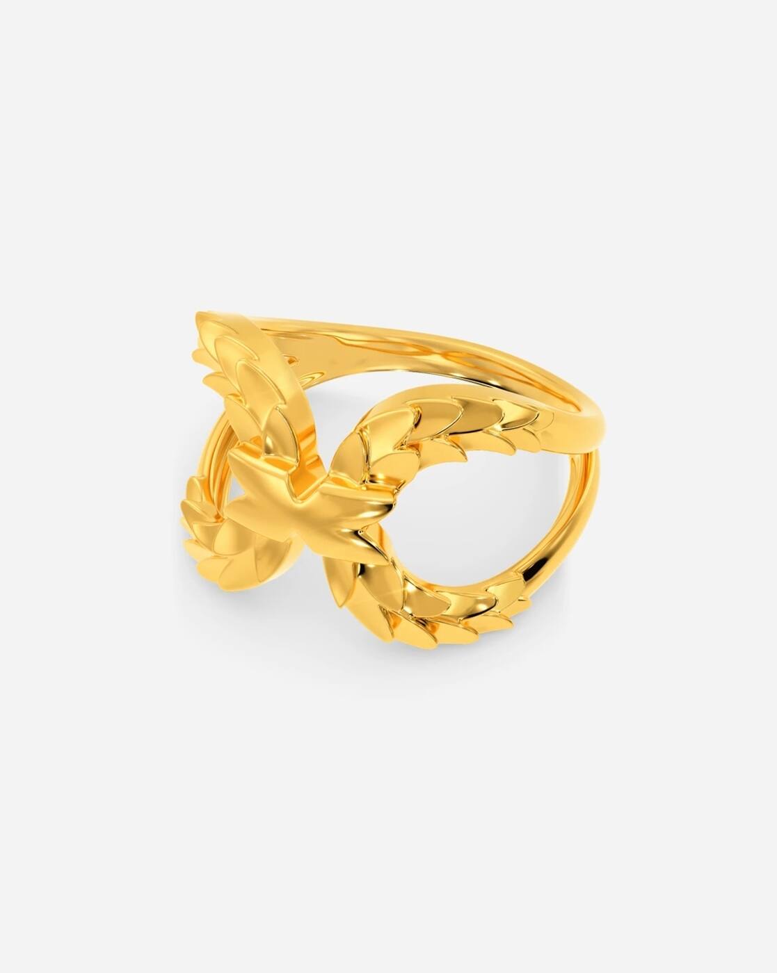 Winged Serpent Yellow Gold Ring