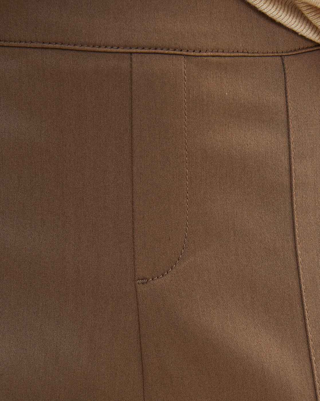 Stacy Wide Leg Trousers in Light Brown | iCLOTHING - iCLOTHING