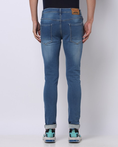 Buy Paige Men Dark-Wash Thigh Whiskers Jeans Online - 770298 | The  Collective