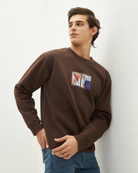 Buy Brown Sweatshirt \u0026 Hoodies for Men by LC Waikiki Online | Ajio.com