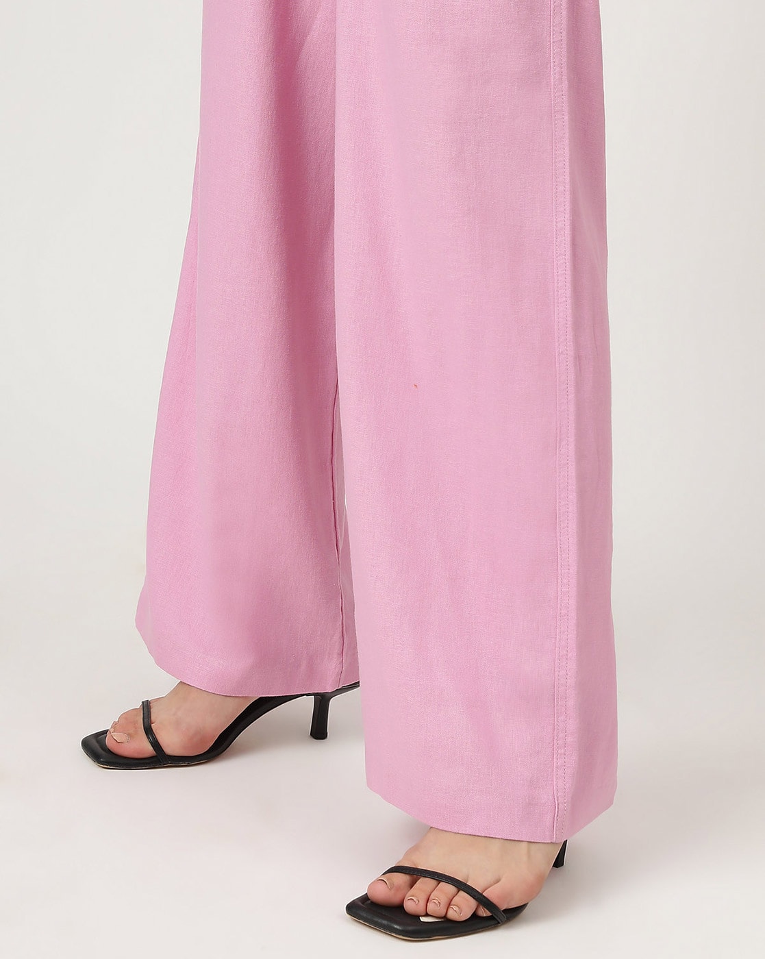 Buy online Pink Self Design Trouser from bottom wear for Women by Showoff  for ₹799 at 65% off | 2024 Limeroad.com