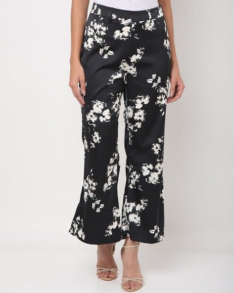 ISCENERY BY VERO MODA Floral Print Bootcut Trousers