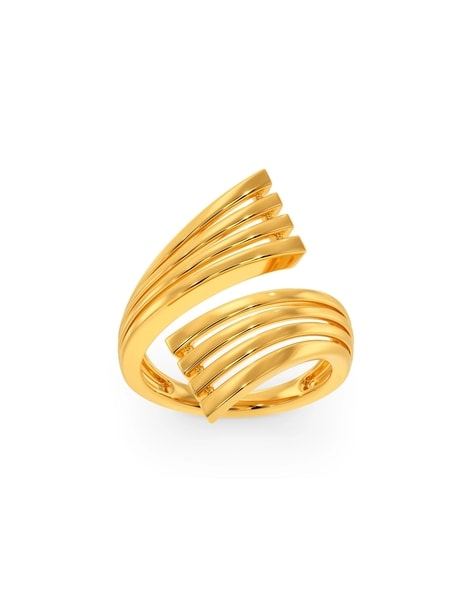 U7 Women Statement Knuckle Ring Leaf Ring 18K Gold Plated CZ Long Cocktail  Wrap Ring|Amazon.com